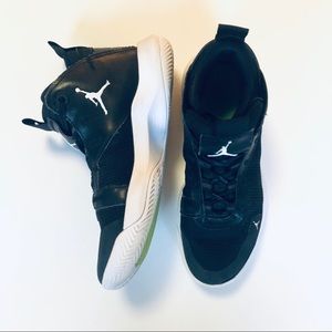 Jordan Jumpman Basketball Shoes Black Sz 8